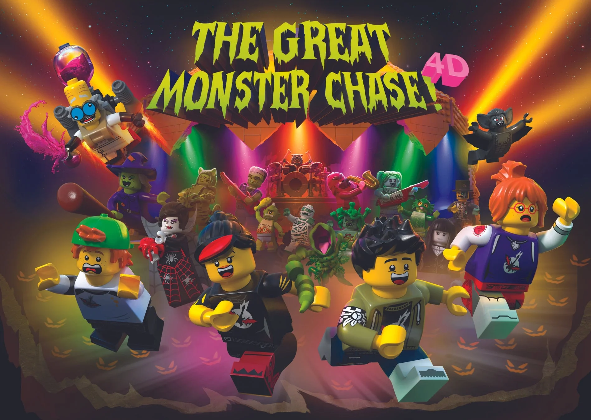 THE GREAT MONSTER CHASE! 4D