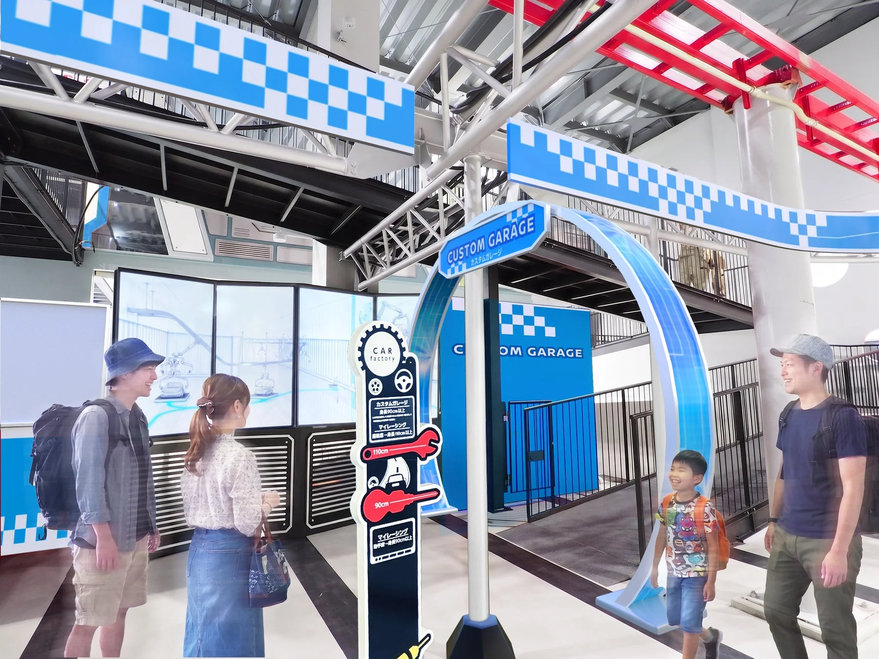 カスタムガレージ内部