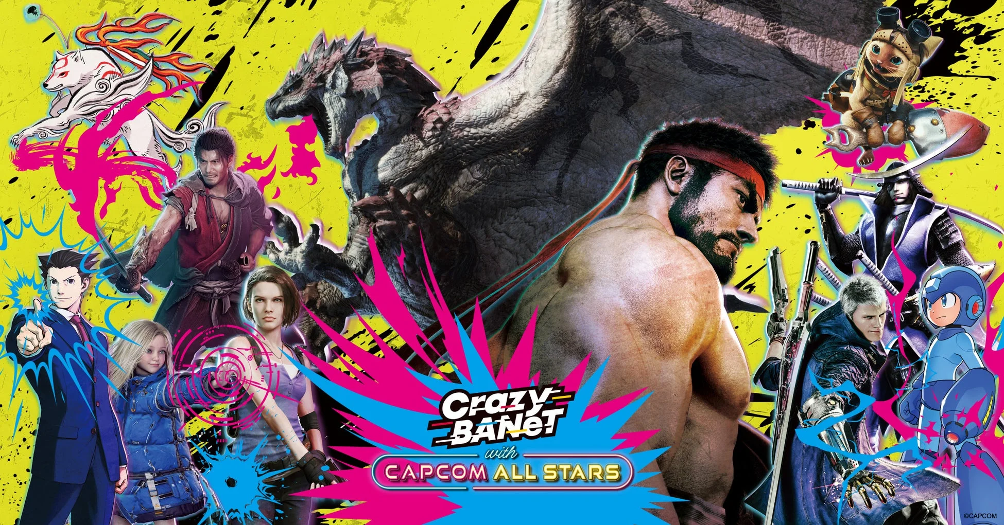 Crazy BANeT with CAPCOM ALL STARS
