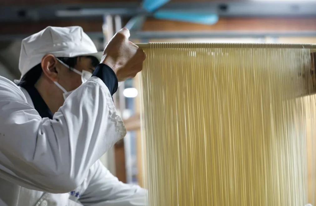 そうめん製造体験