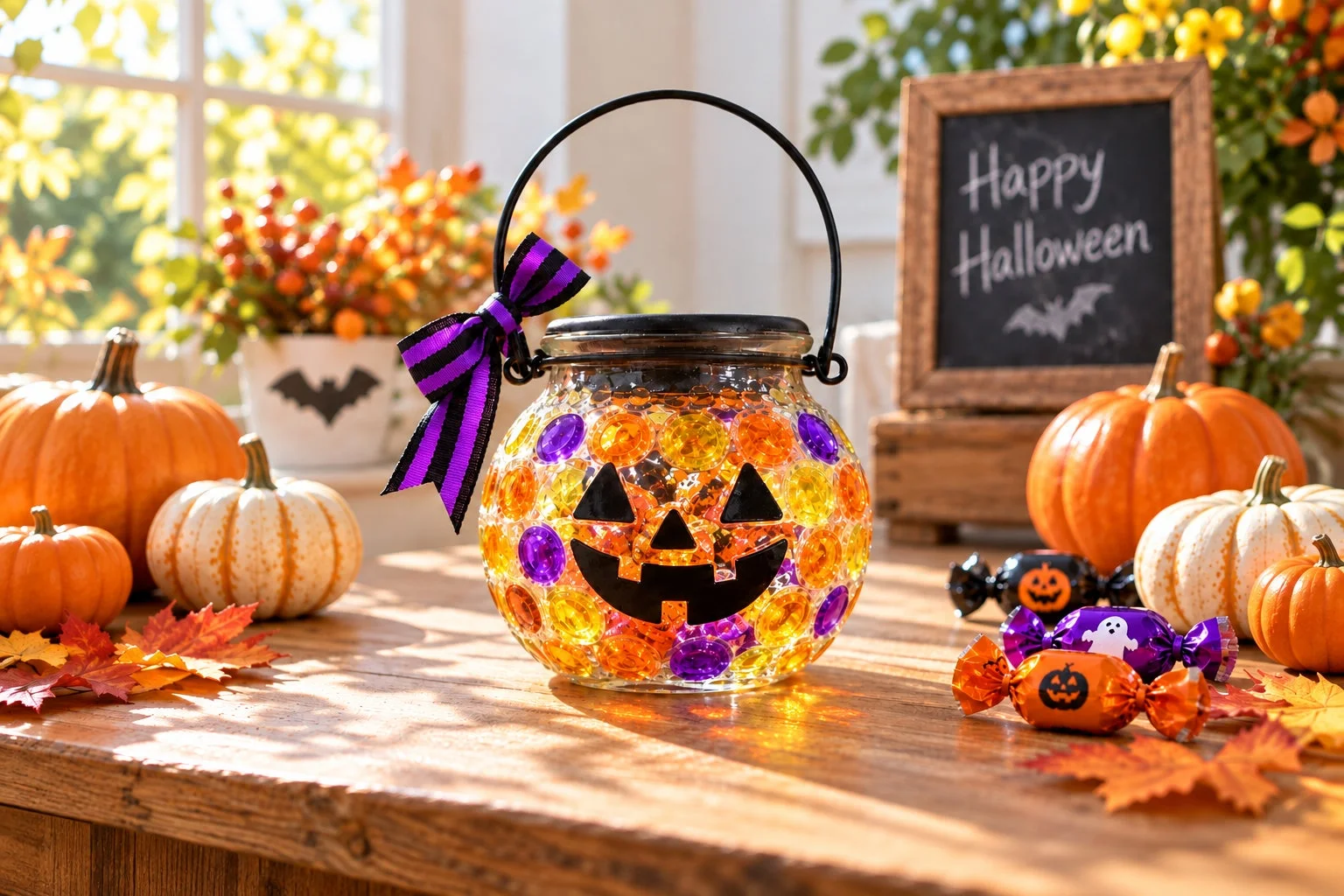 ハロウィン飾り付け