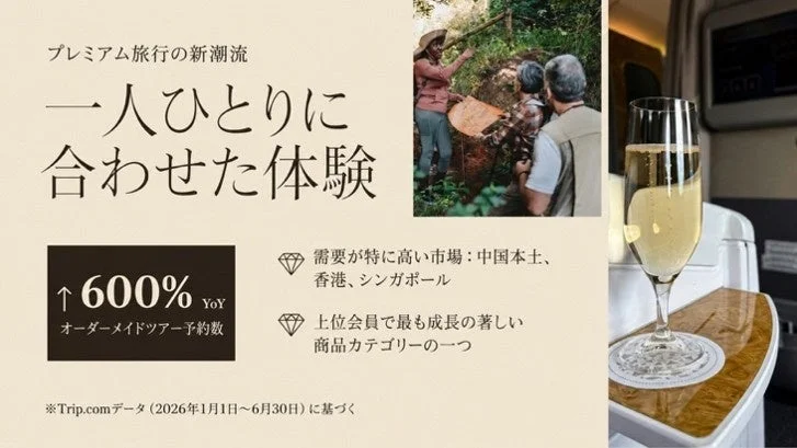 オーダーメイドツアーの需要