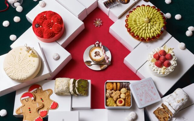 薔薇の花束や雪の結晶を映したケーキも。セント レジス ホテル 大阪のクリスマススイーツコレクション 2026