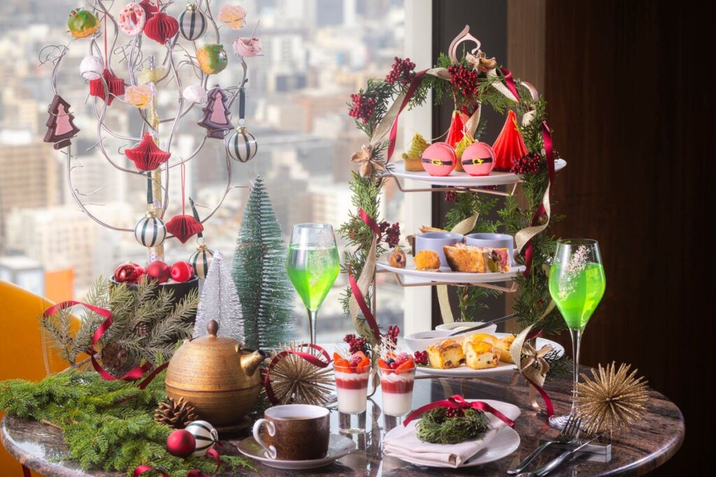 地上135mでクリスマスの午後を。センタラグランドホテル大阪「ウィンター&クリスマスアフタヌーンティー」が11月13日から