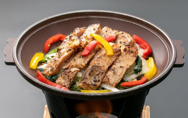 湯河原千代田荘、Nポイント1,000ポイント以上の利用で夕食に「自家製!豚肉の陶板味噌焼き」が付く公式HP限定プラン