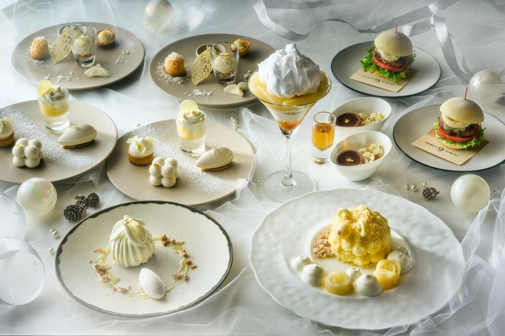 【品川プリンスホテル】『洋梨と綿雪のアフタヌーンティー』～ふわり舞う、最上階の冬世界～を販売