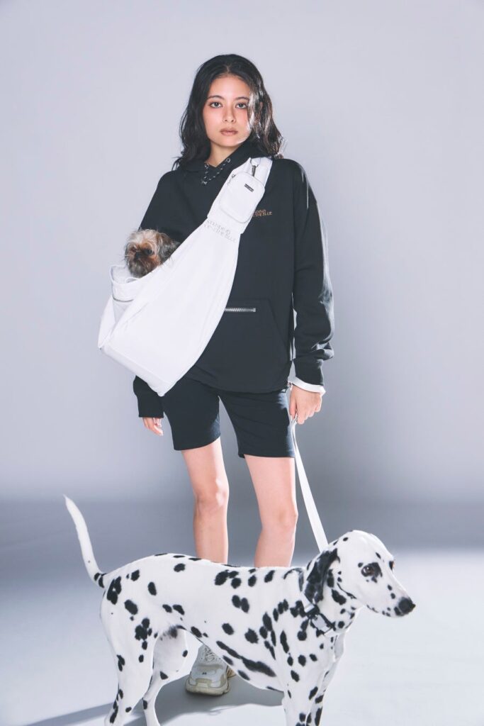 STANDING ON THE BLUEより、愛犬とのお出かけを快適にする新作キャリーバッグが登場