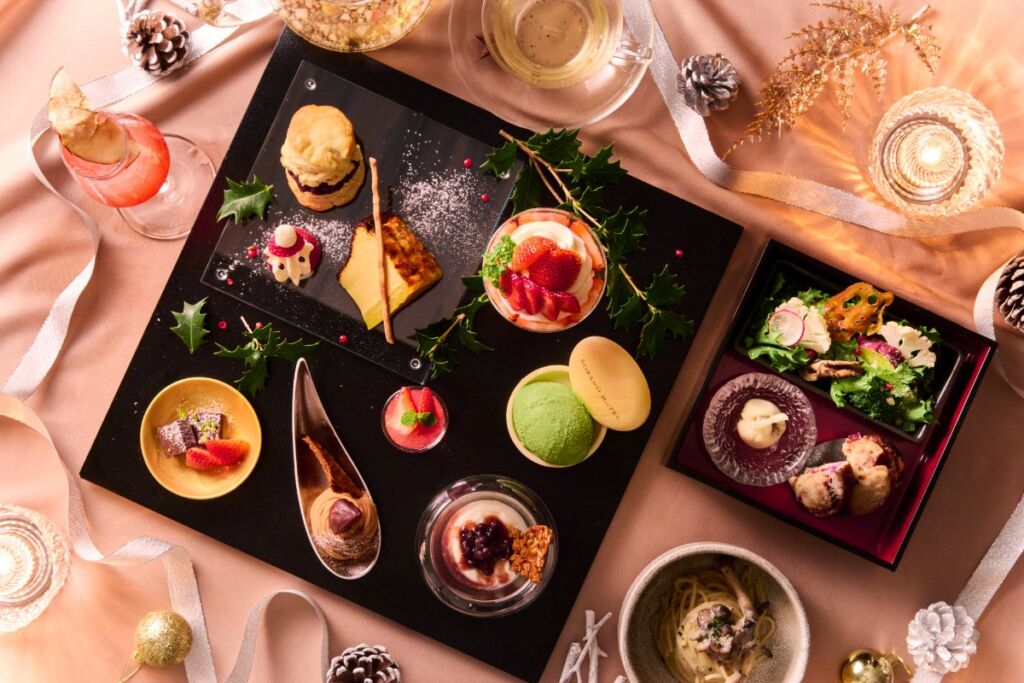 SORANO HOTEL、いちごが彩るクリスマス限定「和のアフタヌーンティー」を12月1日から提供