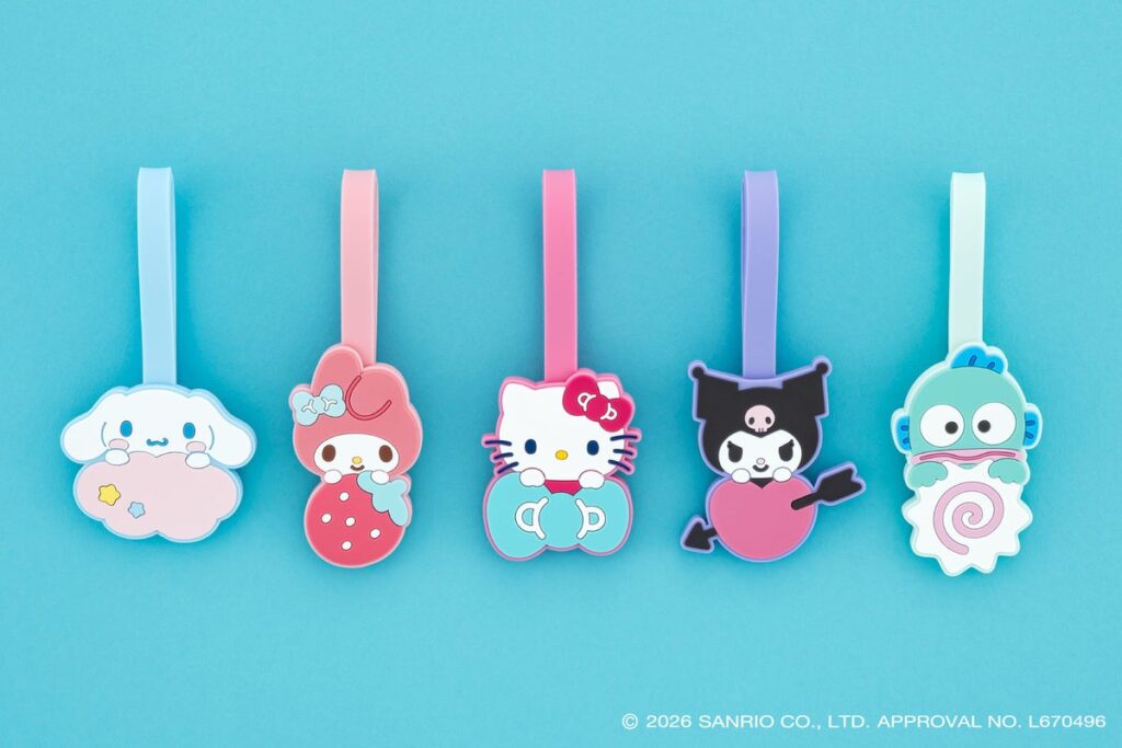【サンリオキャラクターズ】のオリジナル商品「おでかけタグ」が『Can★Do』をはじめとする100円ショップにて発売!