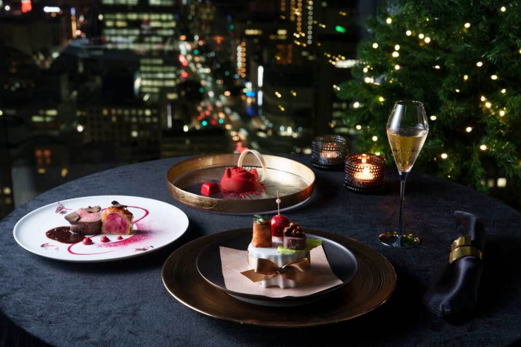 高層階から望む煌めく夜景と、東北の美食が輝く特別なクリスマスディナー「Joyous Christmas 2026」【ウェスティンホテル仙台】