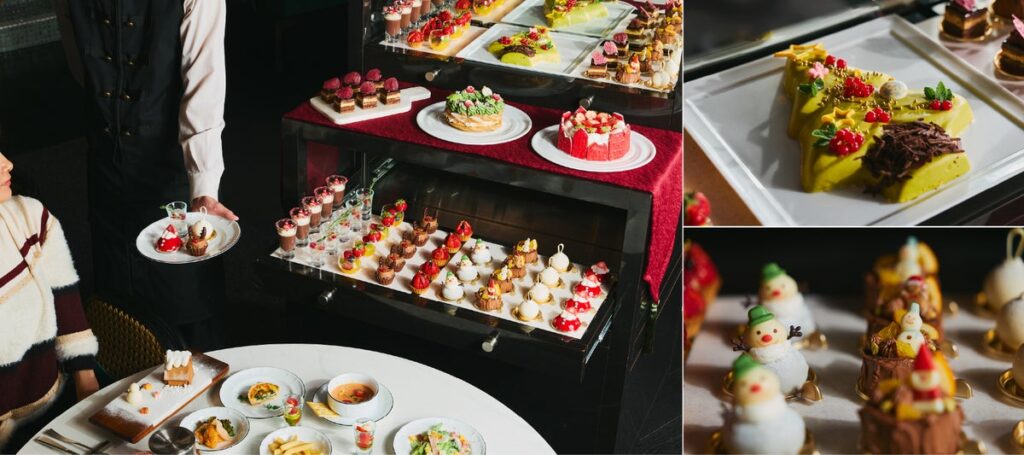 デザートワゴンで贈る優雅なクリスマススイーツビュッフェ「The Royal Lounge ～Sweets Christmas～」を開催