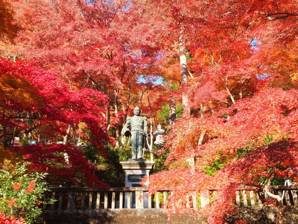 飯能の紅葉名所「東郷公園」へ、休暇村奥武蔵が宿泊者向けに期間限定の送迎バスを運行